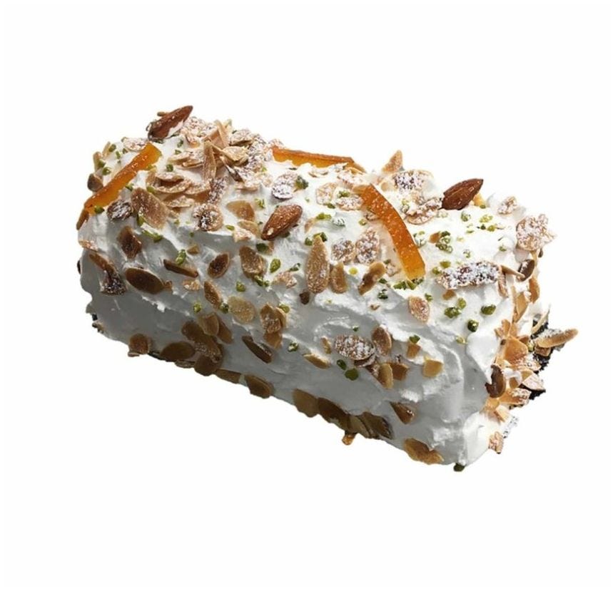 Bûche Noël en Provence