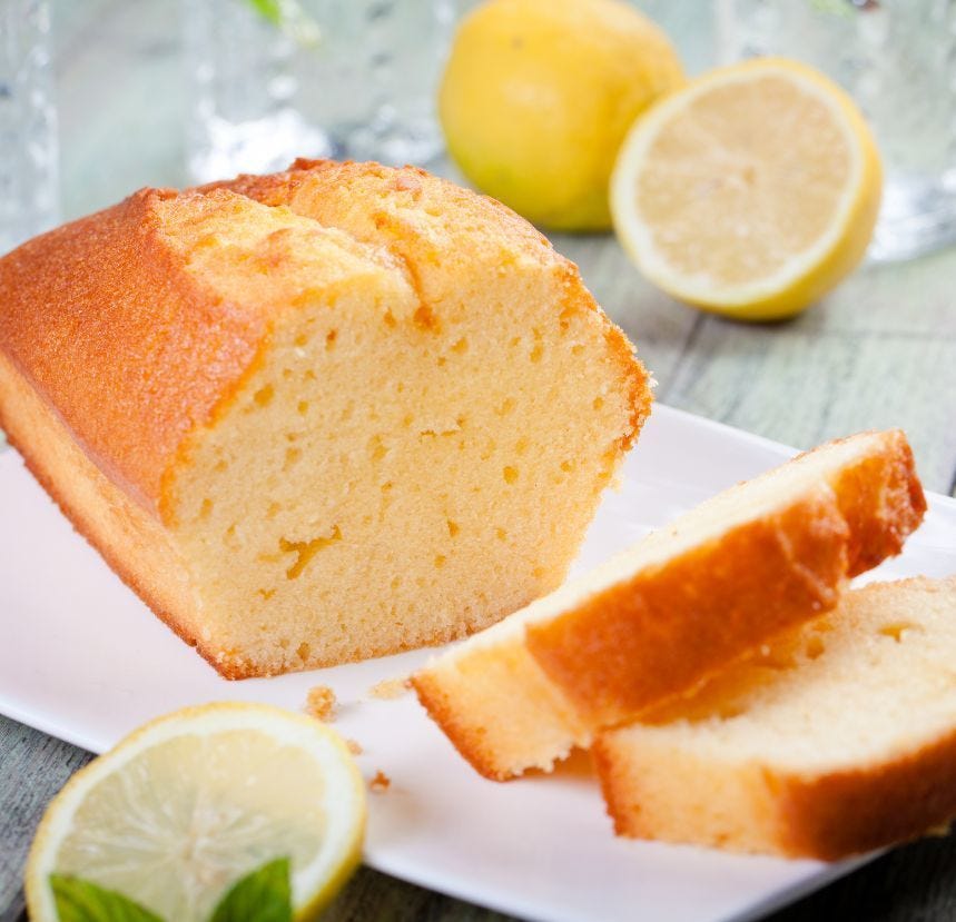 Cake au citron de Sicile