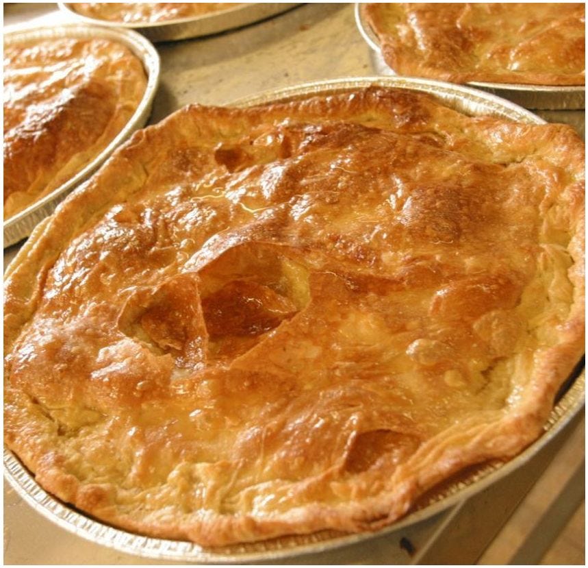 Tourtière landaise à la pomme