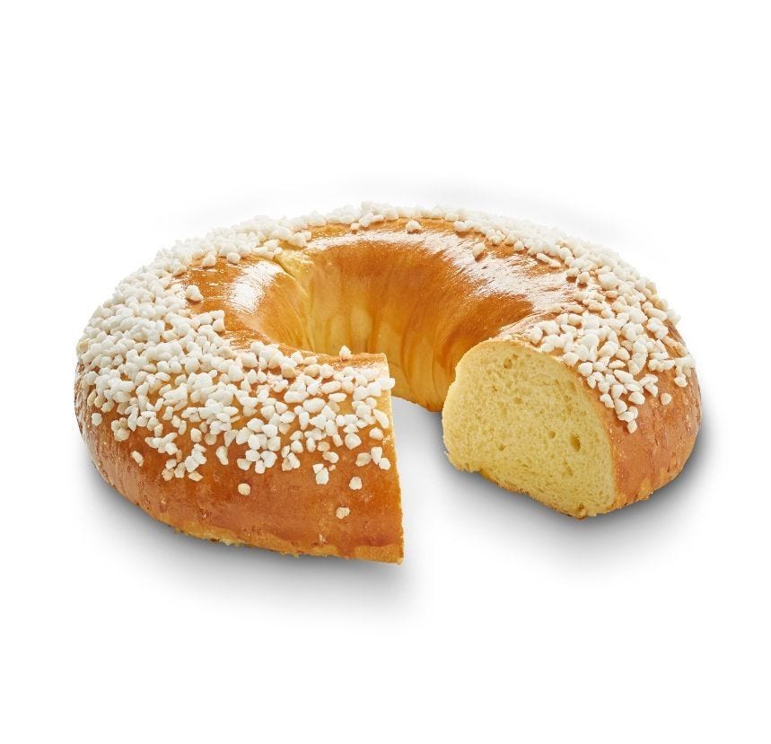 Couronne briochée à la fleur d'oranger