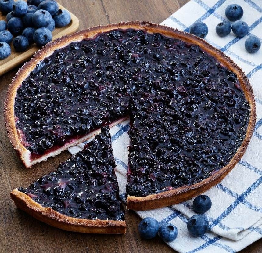 Tarte à la myrtille
