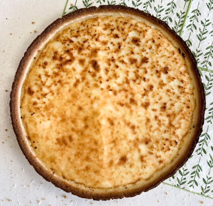 Tarte à la noix de coco