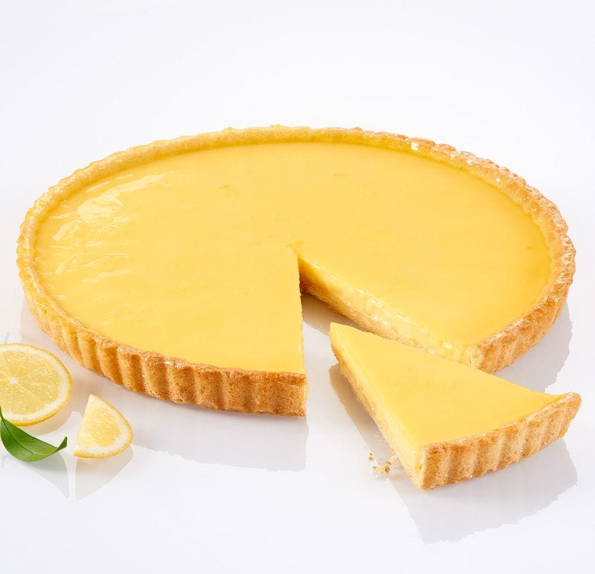 Tarte citron grand arôme 