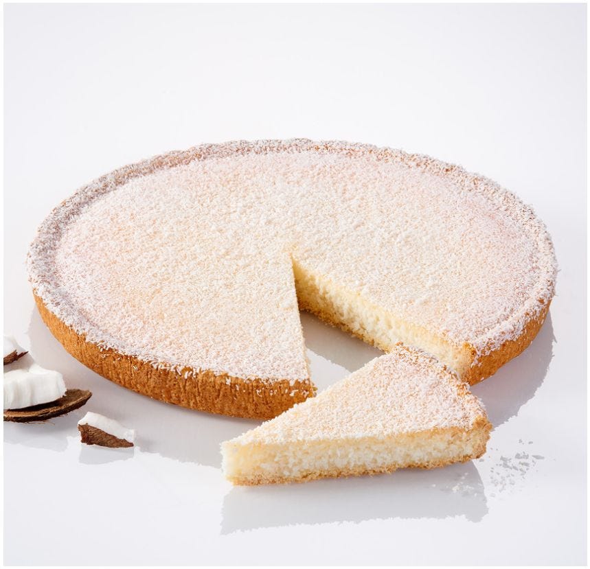 Tarte à la noix de coco