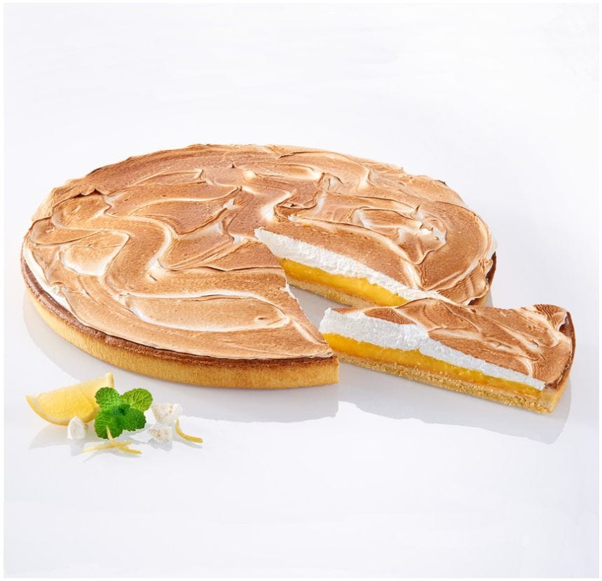 Tarte au citron meringuée