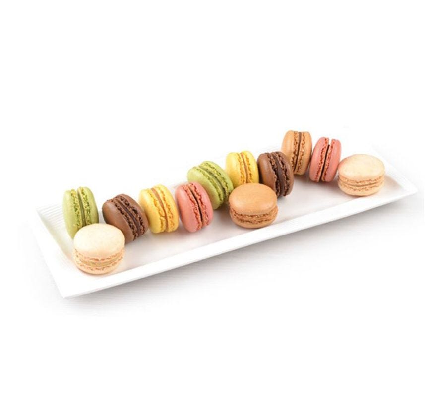 Assortiment de mini macarons