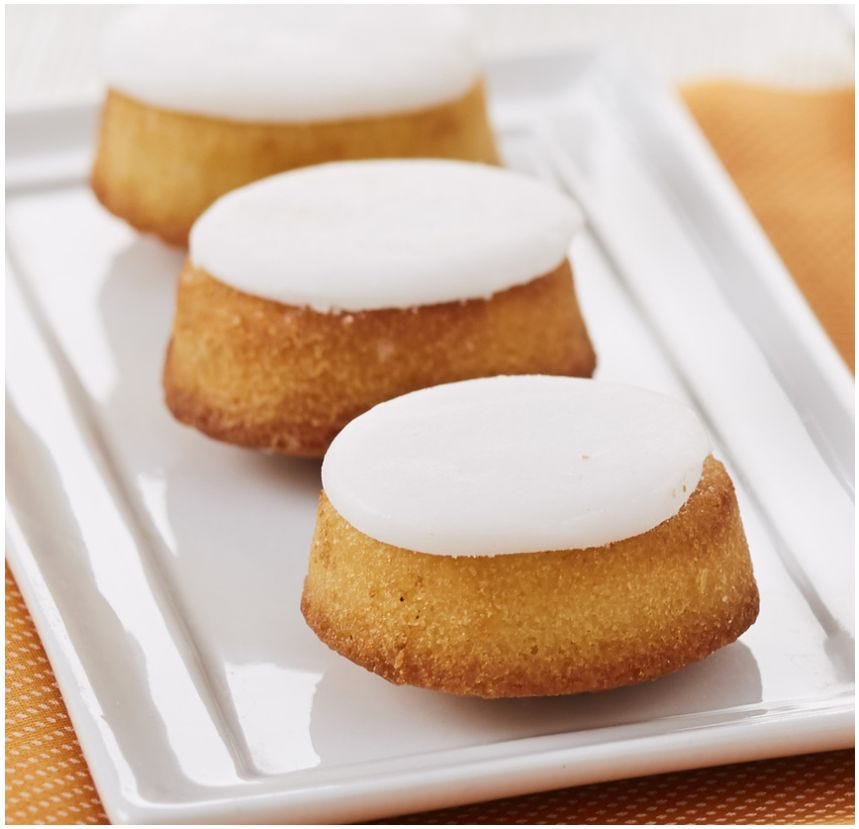 Mini gâteau nantais