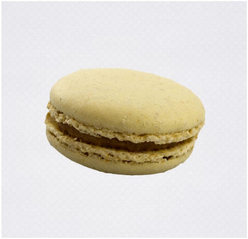 Macaron au caramel beurre salé