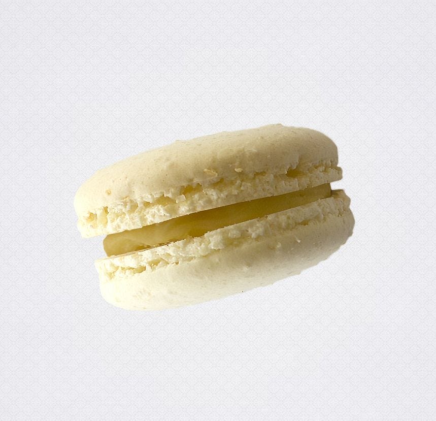 Macaron à la noix de coco