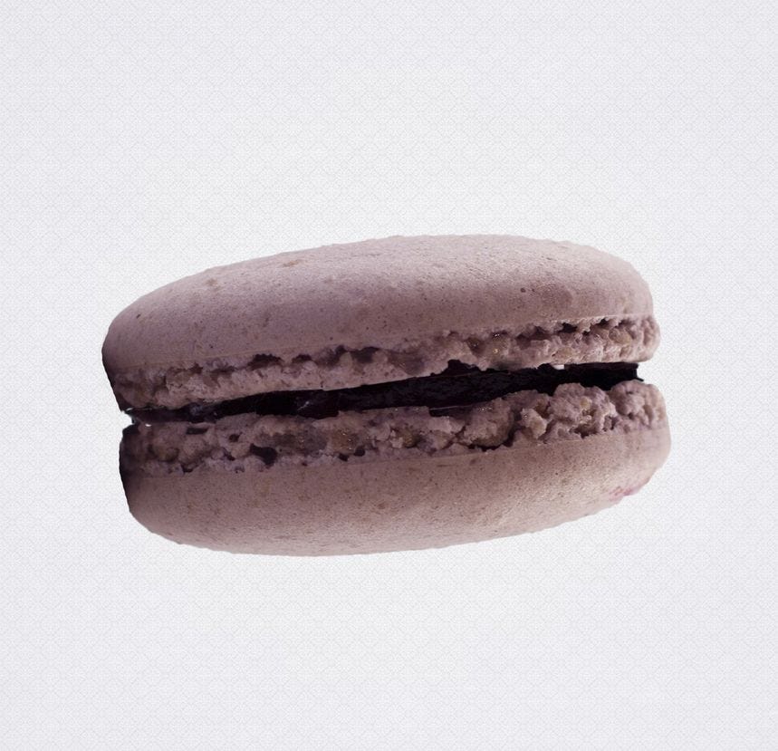 Macaron au cassis 