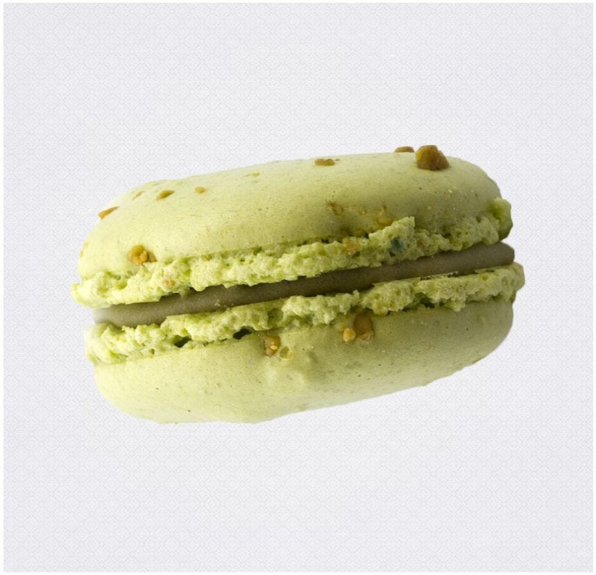 Macaron à la pistache