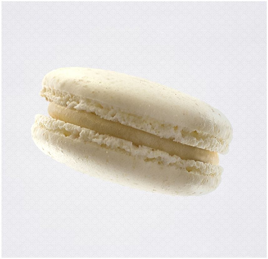 Macaron à la vanille