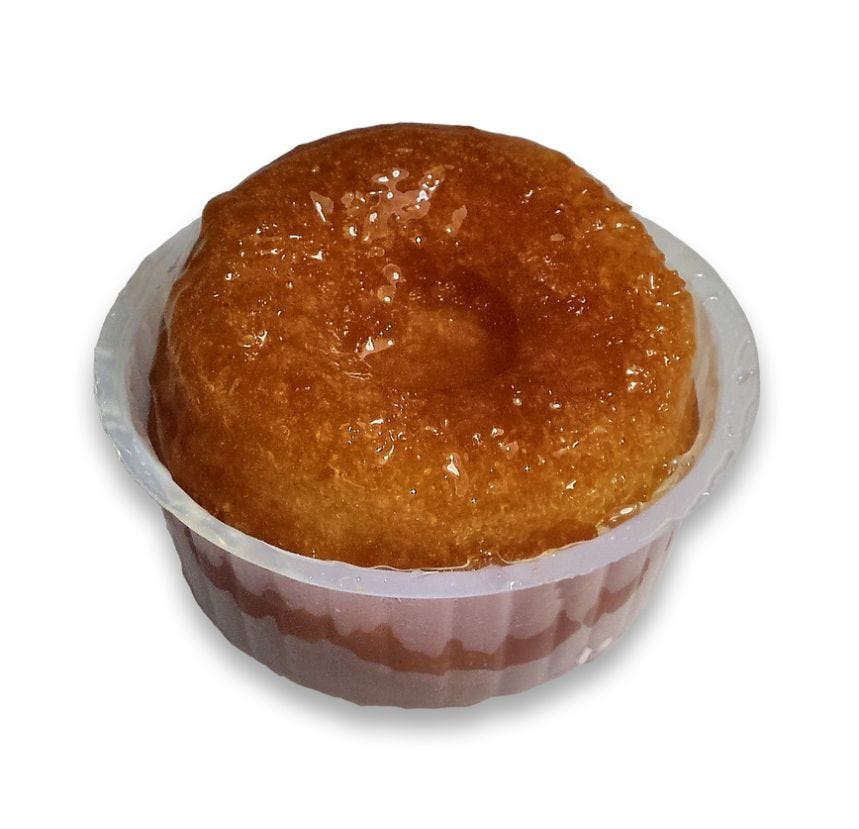 Mini baba au rhum