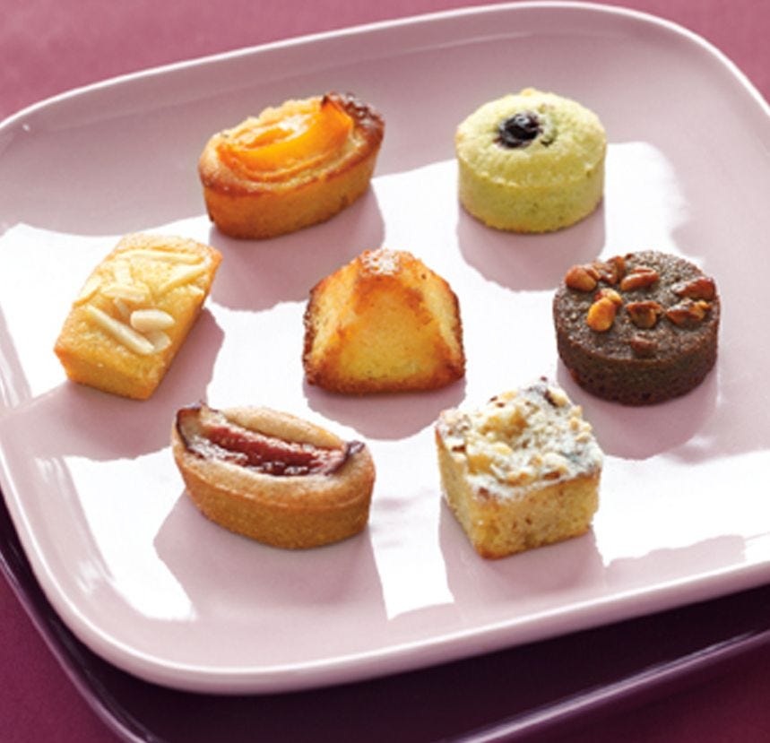 Assortiment de financiers 