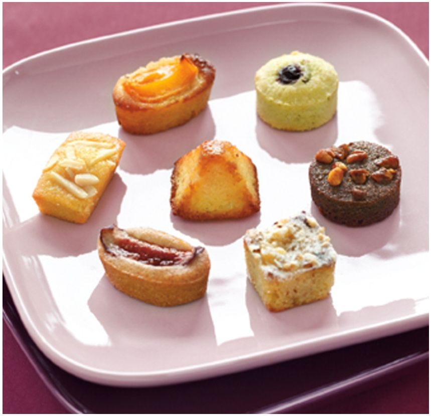 Assortiment de financiers