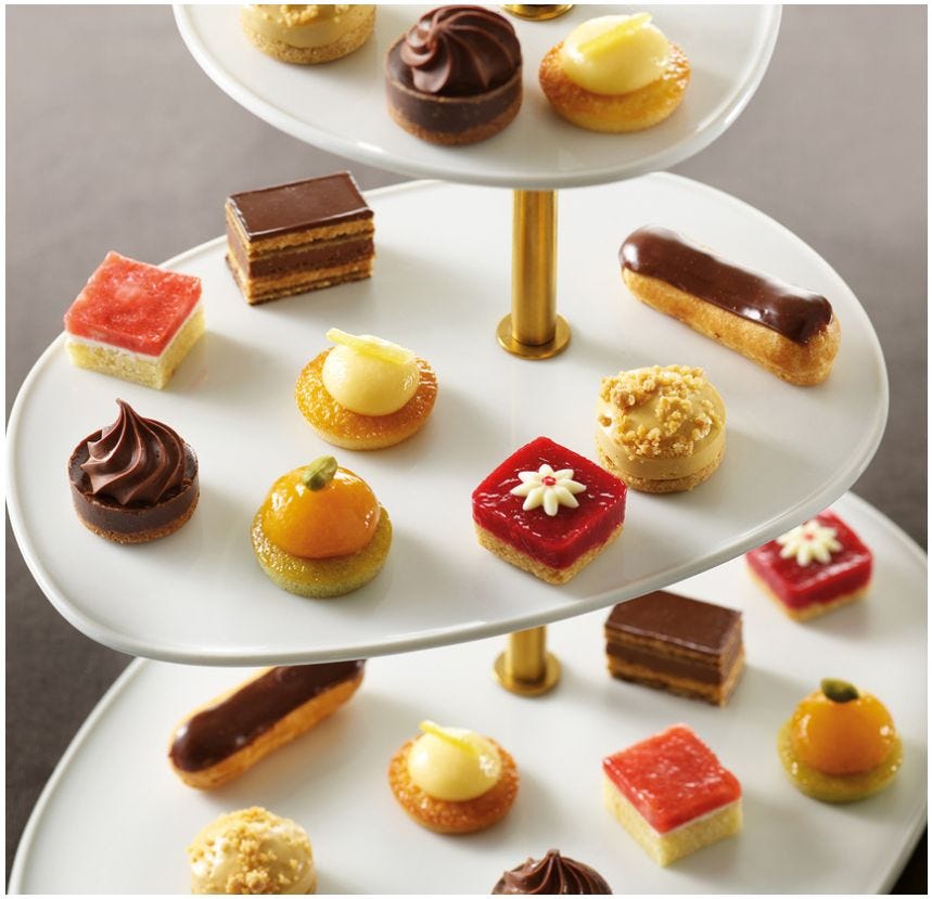Plateau petits fours tradition