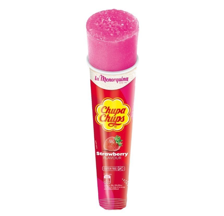 Squeeze up parfum fraise Chupa Chups®