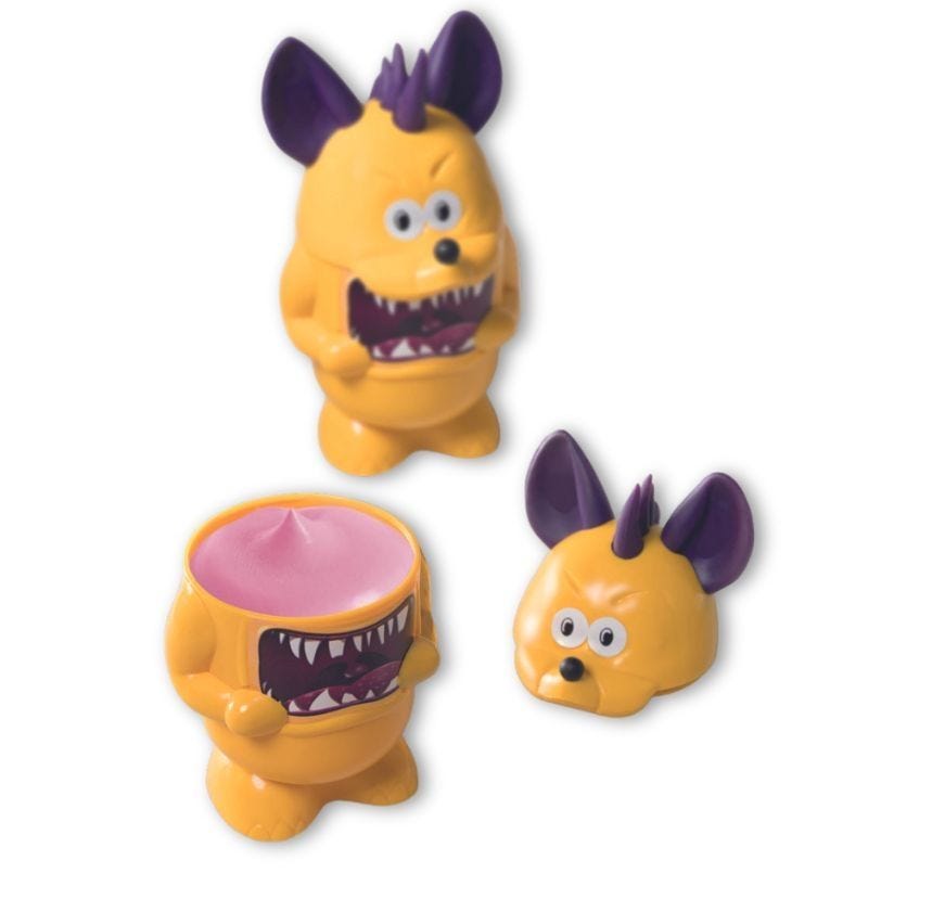 Figurine petit monstre glace parfum fraise