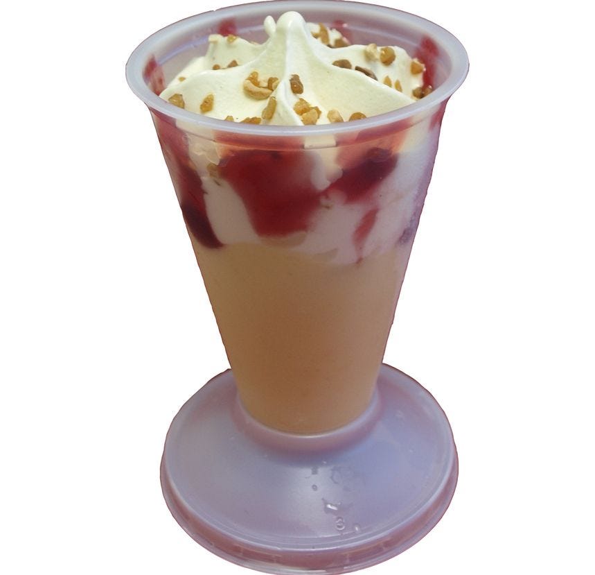 Coupe pêche melba 