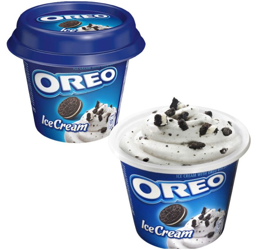 Pot de crème glacée Oreo©