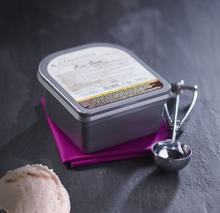 Sorbet maître artisan vinaigre balsamique de Modène 