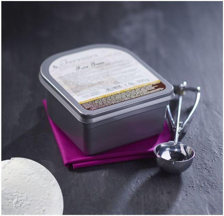 Glace maître artisan camembert