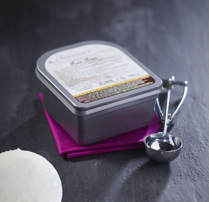 Glace maître artisan huile d'olive 