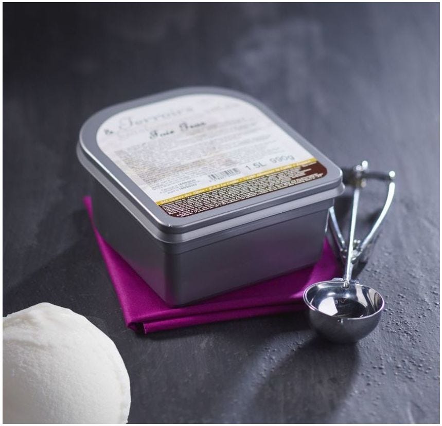 Glace maître artisan reblochon