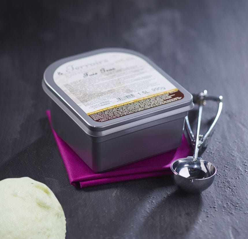 Sorbet maître artisan concombre estragon