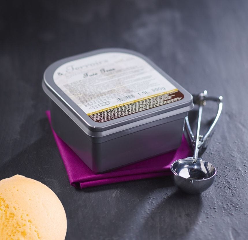 Glace maître artisan safran du Dauphiné