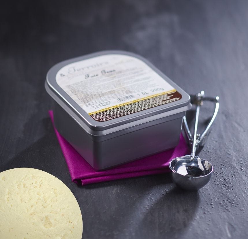 Sorbet maître artisan coco curry