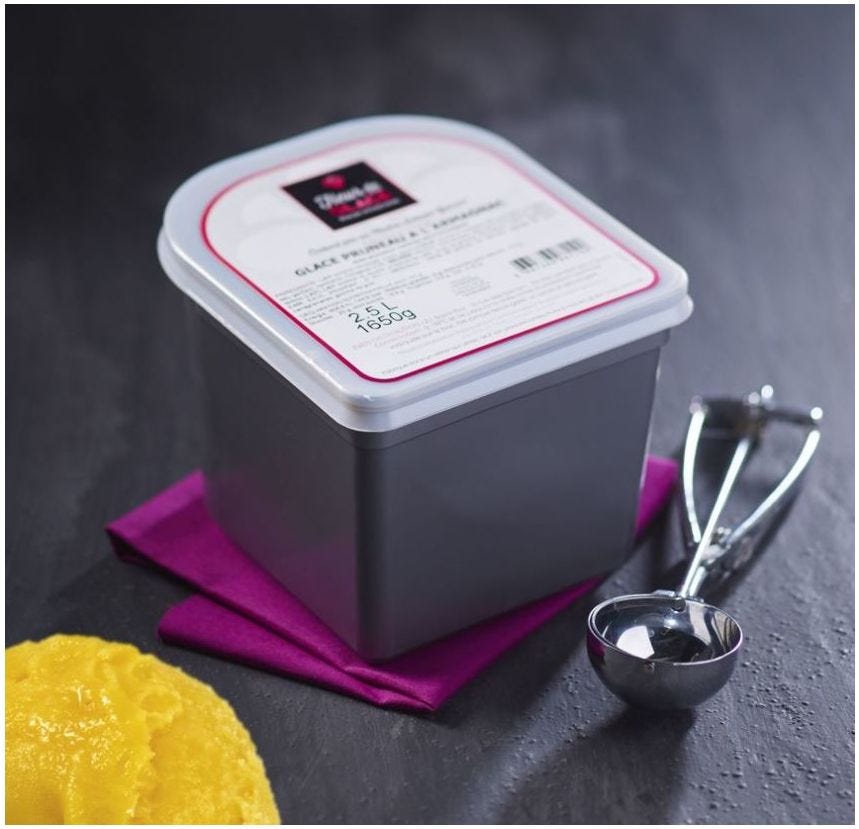 Sorbet maître artisan clémentine Corse