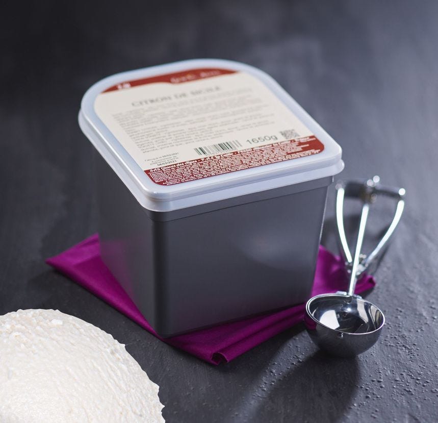 Glace végétale maître artisan lait d'amande