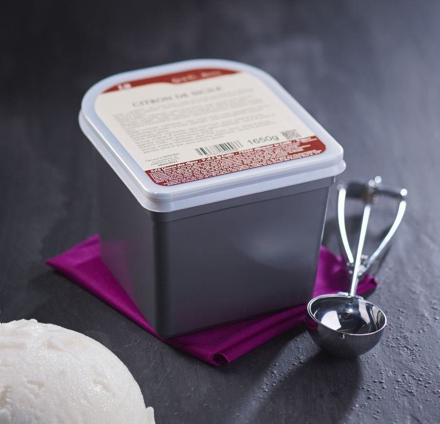 Glace maître artisan calisson 