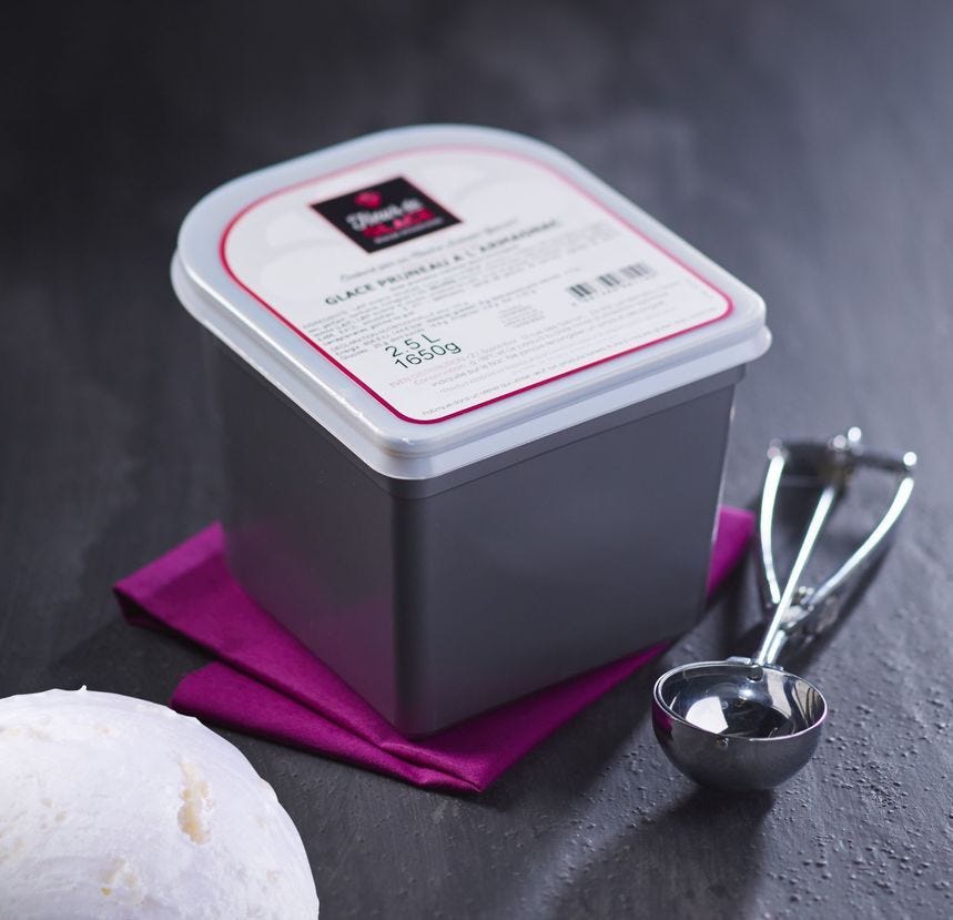 Glace maître artisan chocolat blanc 