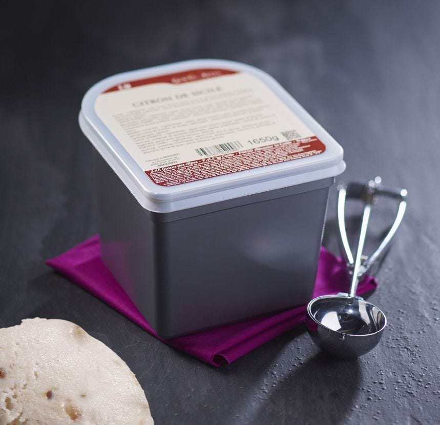 Glace maître artisan noisette aux éclats caramélisés