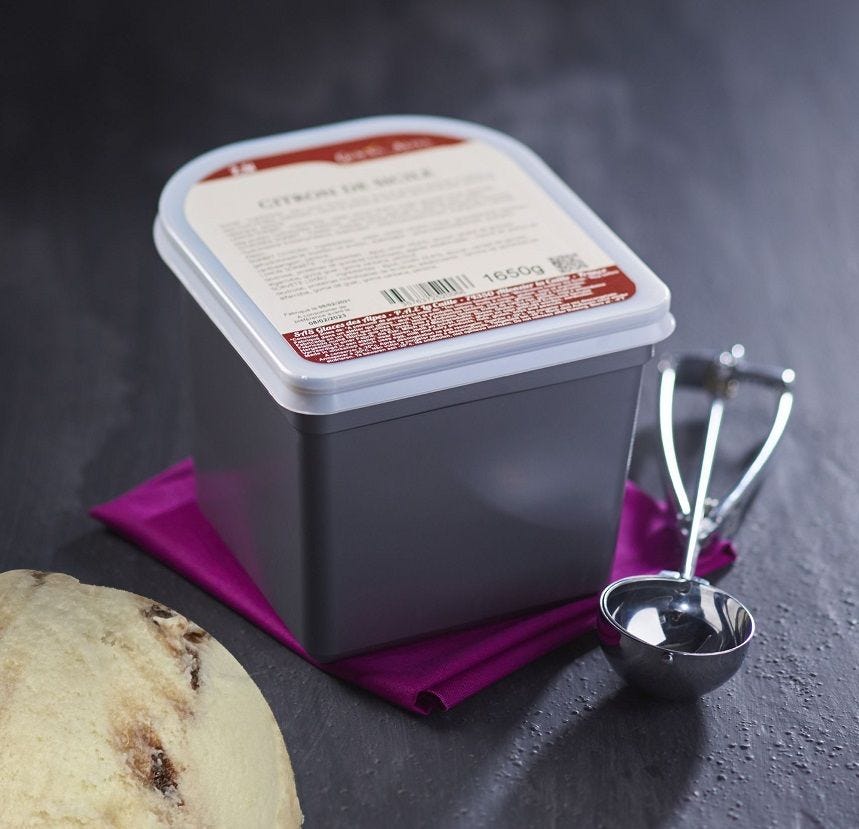 Glace maître artisan banane nuty