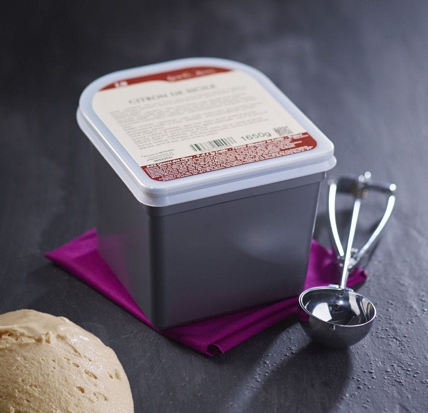 Glace maître artisan caramel