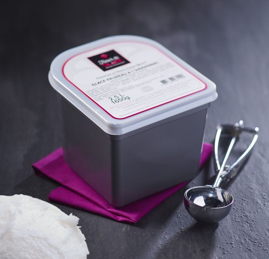 Glace maître artisan menthe