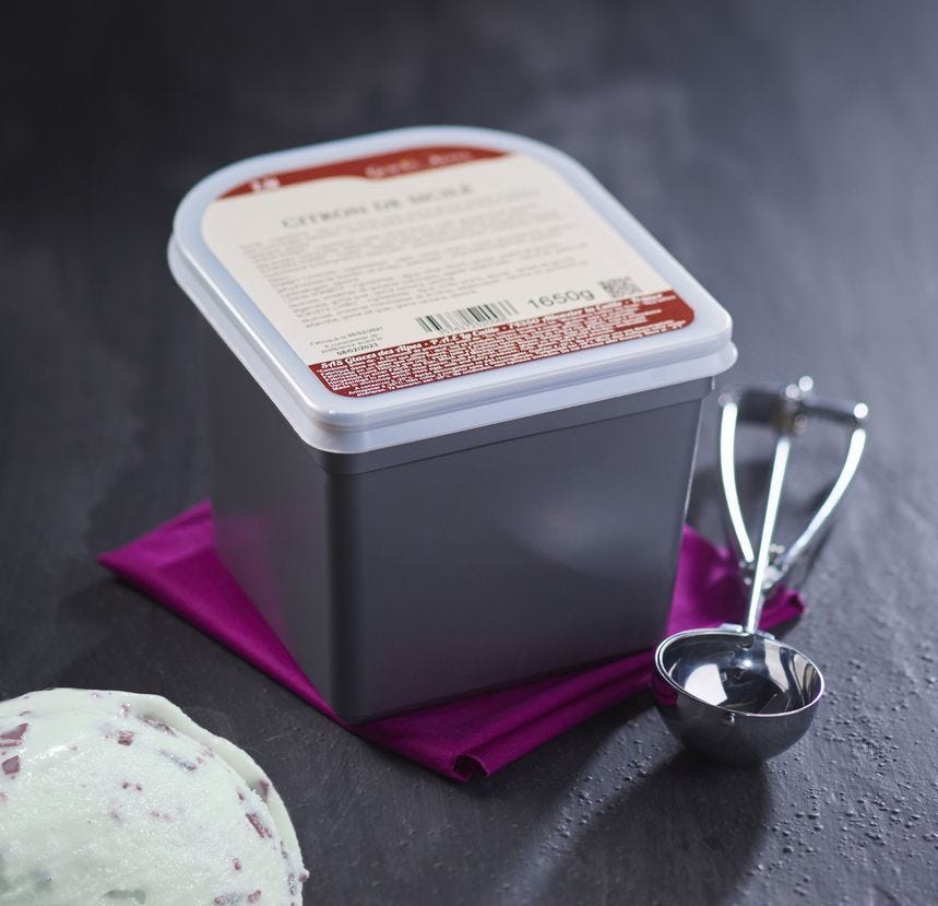 Glace maître artisan menthe chocolat 