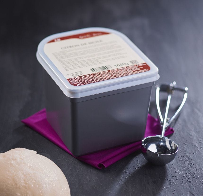 Glace maître artisan miel 