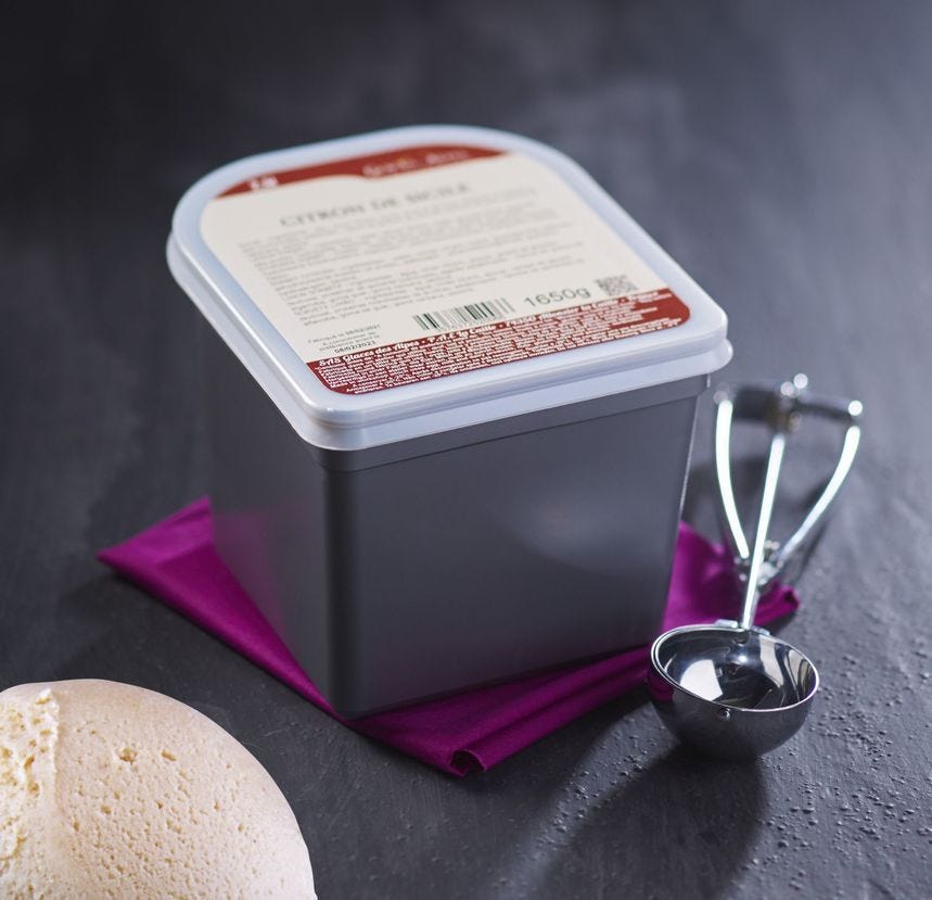Glace maître artisan noisette 