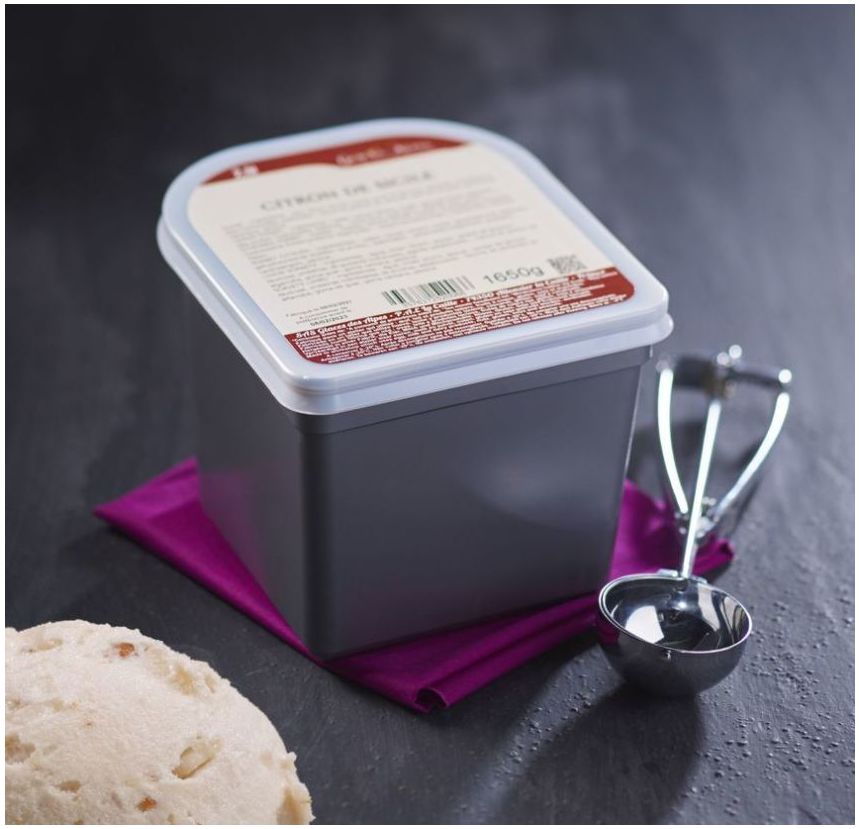 Glace maître artisan noix