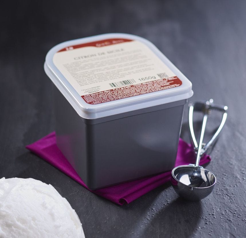 Glace maître artisan noix de coco 