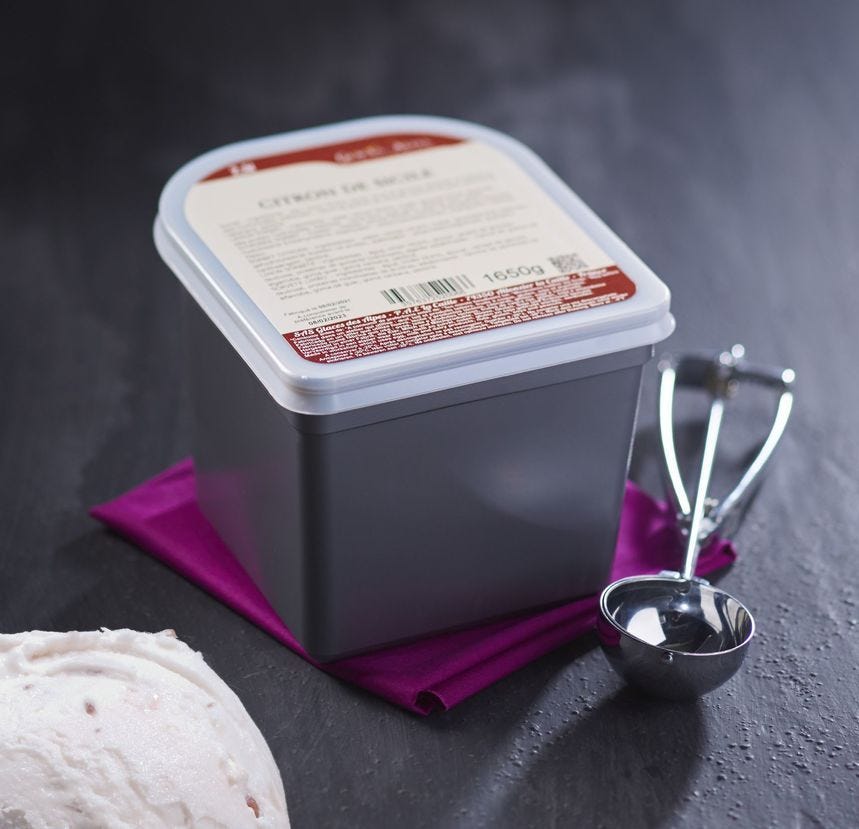 Glace maître artisan noix de pécan 