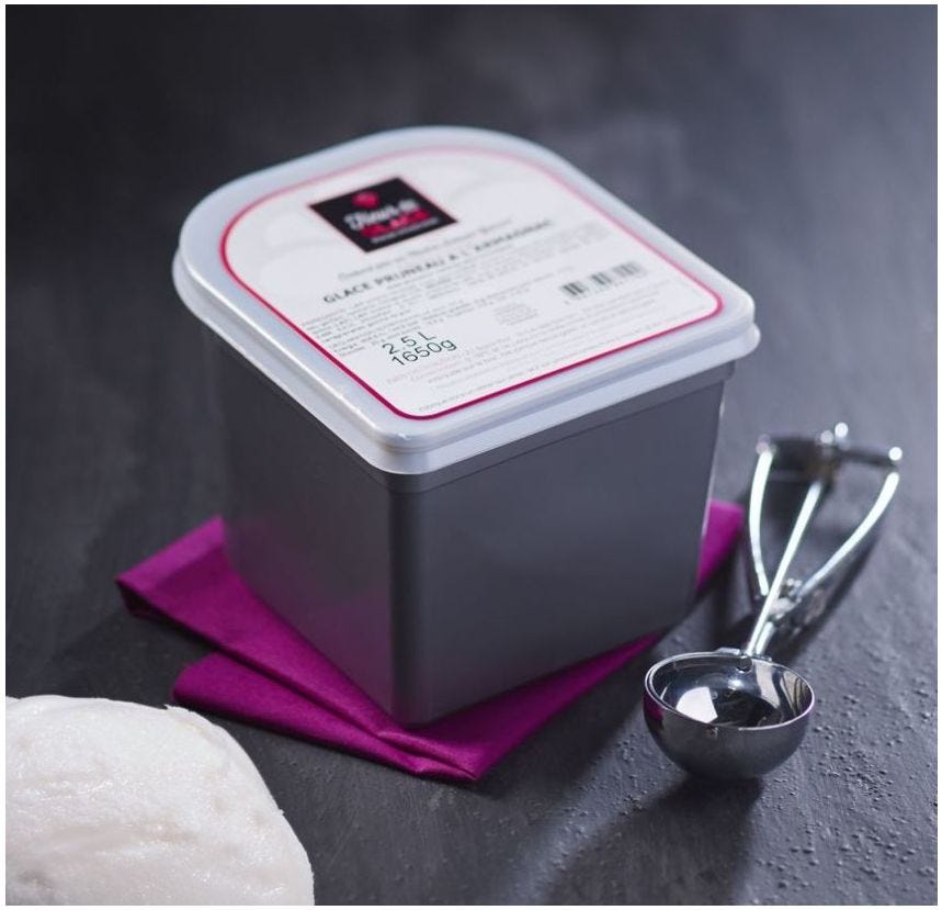 Glace maître artisan nougat