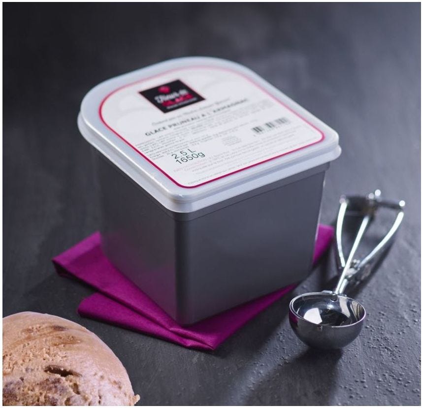 Glace maître artisan nuty