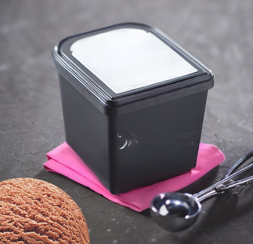 Glace parfum chocolat