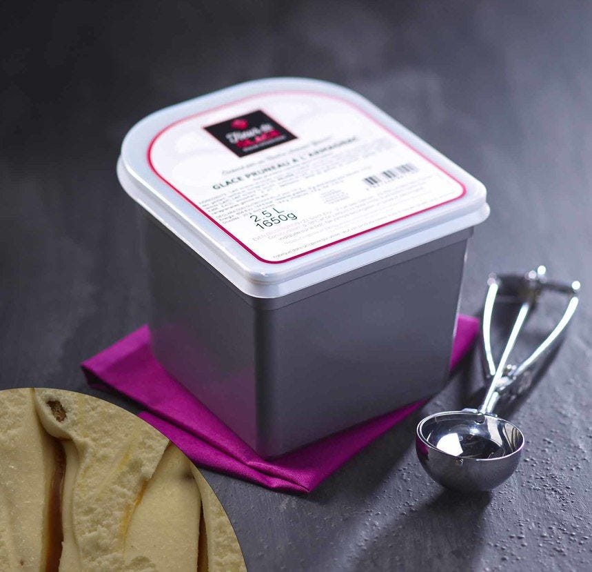 Glace maître artisan vanille pécan 