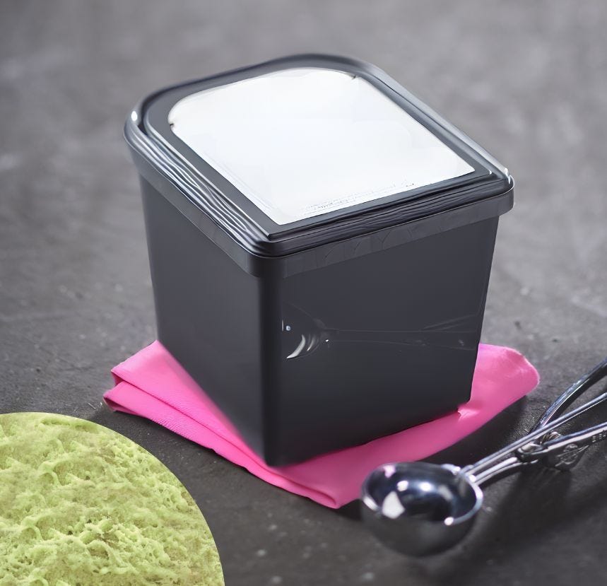 Glace parfum pistache